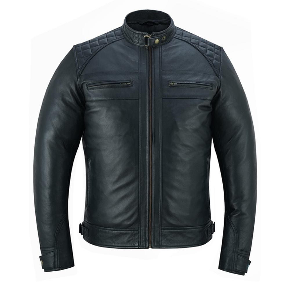 Leather men jacket