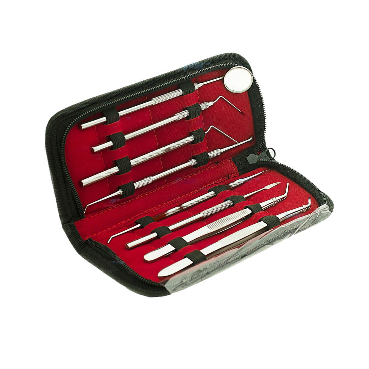 Dental Tooth Cleaning Dentist Scraper Pick Tool Kit 8 Pcs