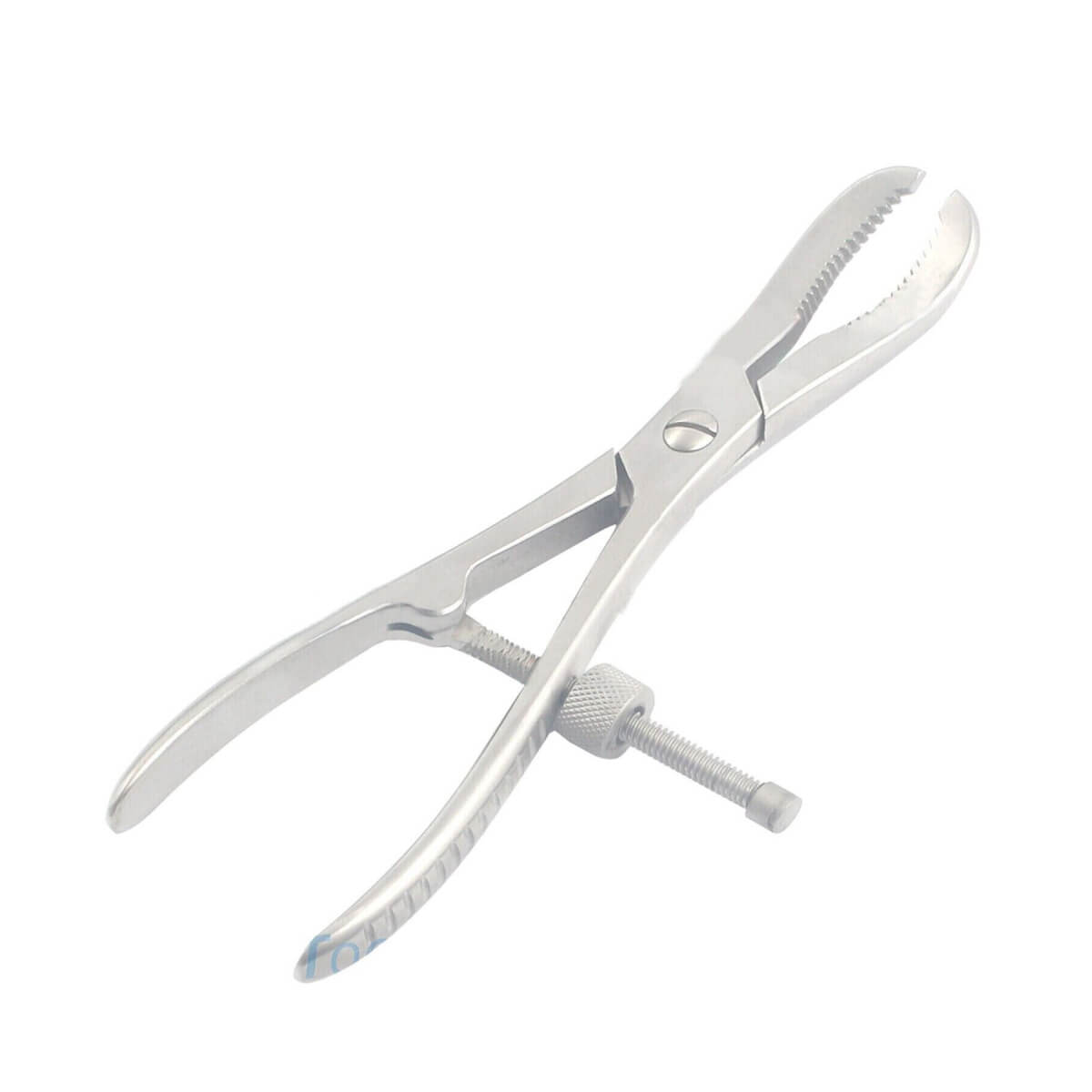 Bone Holding Forceps 9” Reduction Curved Serrated Jaw with Speed Lock Orthopedic