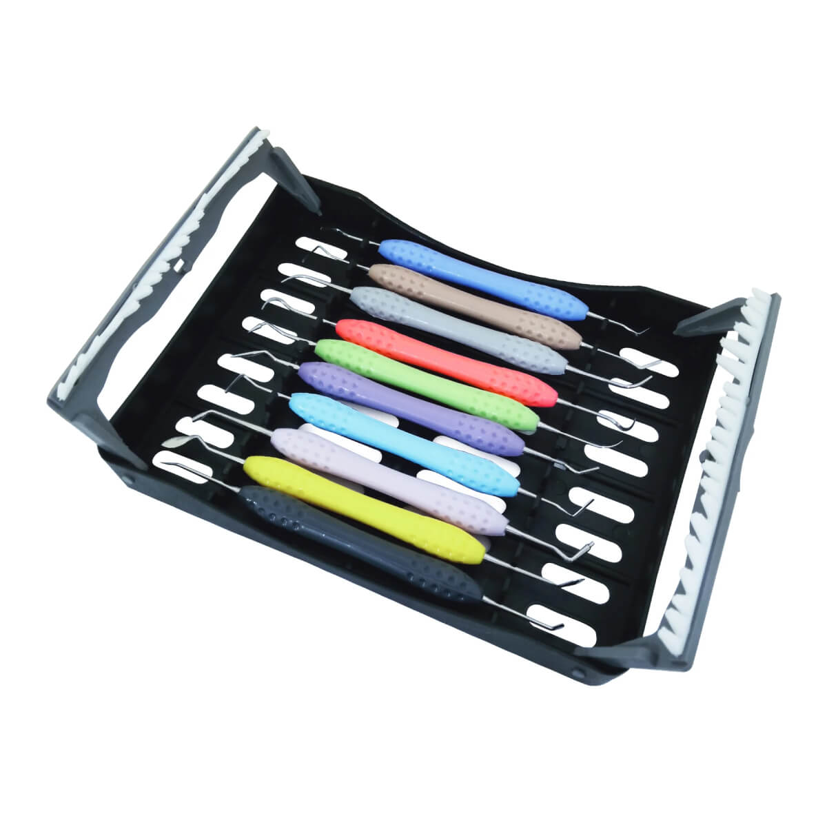 Dental Composite Instruments Filling & Restorative Periodontal Silicon Handle