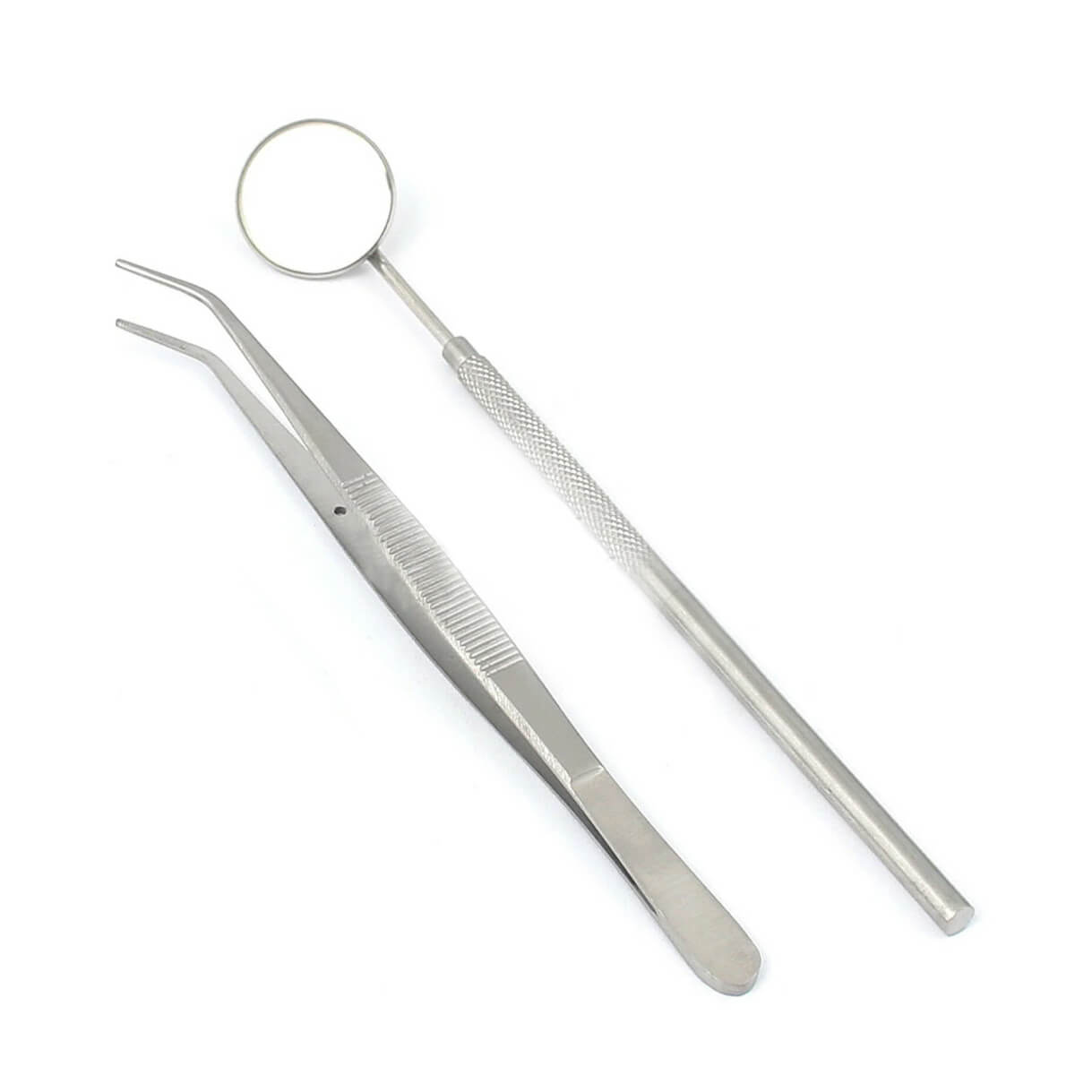 Trumaster Dental Kit Tooth Pick Dissecting Tweezers Dental Mirror Tartar Plaque Remove