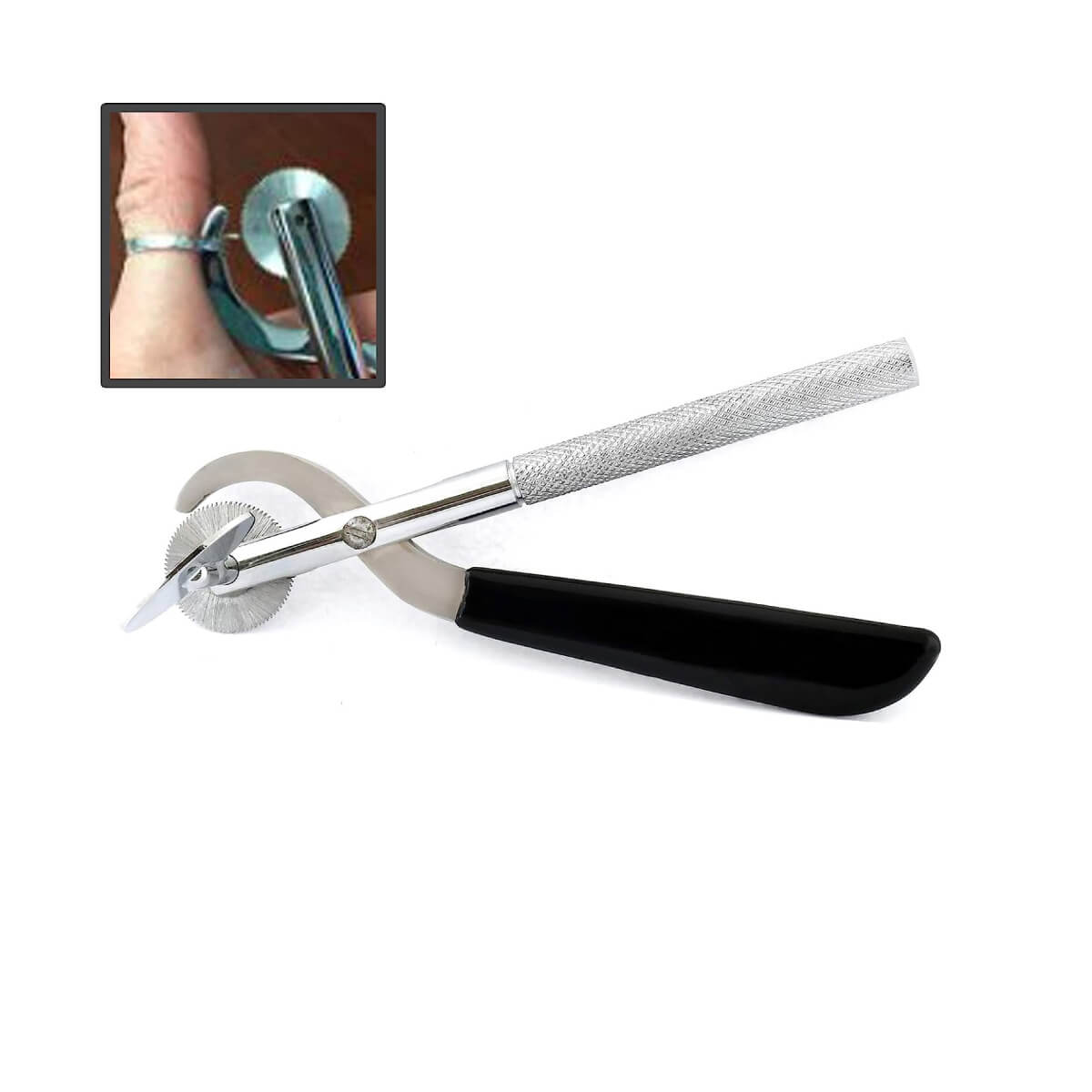 Micro-Cut Finger Ring Cutter Metal Emergency First Aid Jewelry Tools