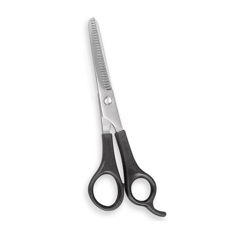 PLASTIC HANDLE HAIR CUTTING SCISSORS & BLENDING SCISSORS