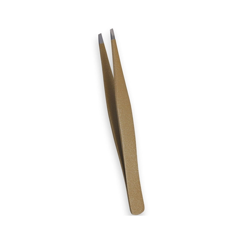 Pro Eyebrow Tweezers Hair Tweezer Eyebrows Slanted Pointed Steel