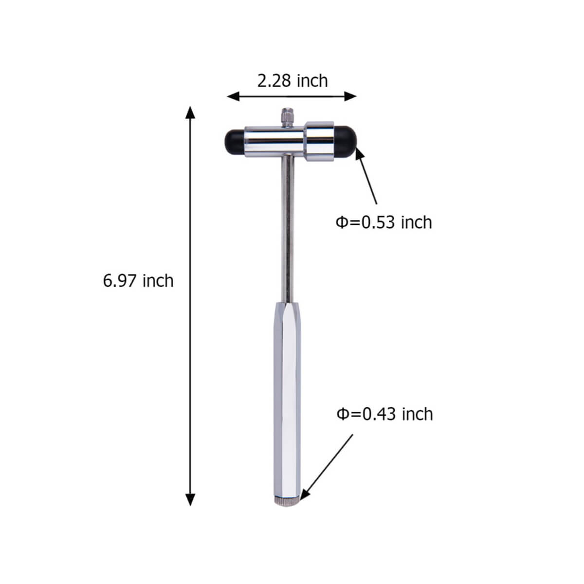 Tromner Reflex Hammer for Neurologic Reflex Diagnosis and Testing